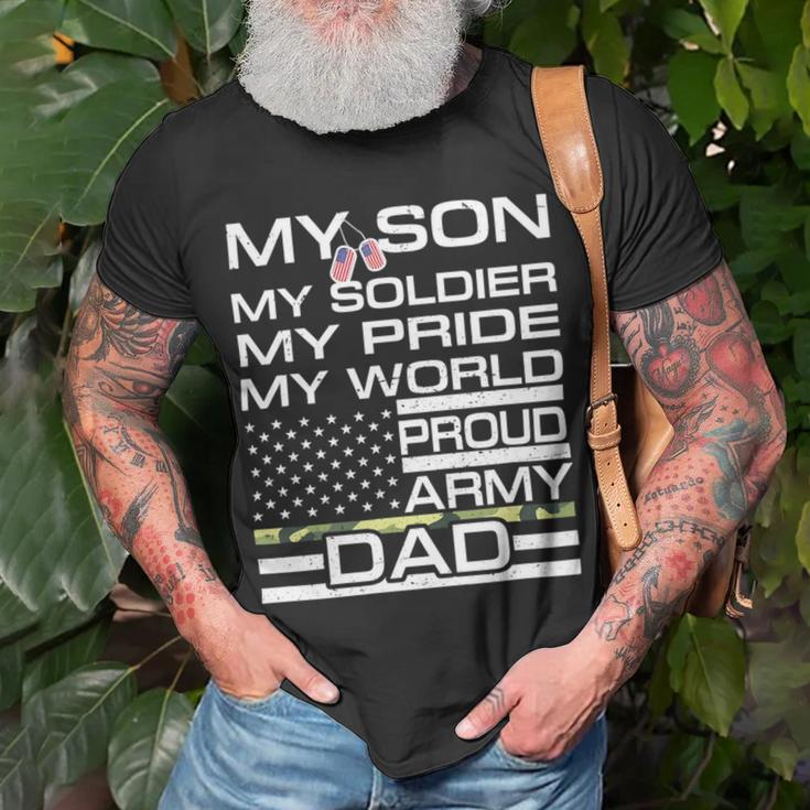 My Son My Soldier Hero Proud Army Dad 702 Shirt Unisex T-Shirt Gifts for Old Men