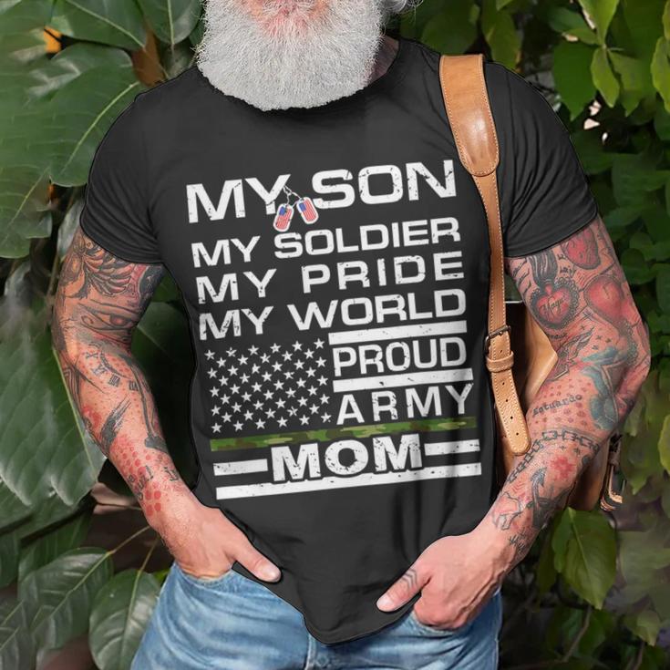 My Son My Soldier Hero Proud Army Mom 698 Shirt Unisex T-Shirt Gifts for Old Men