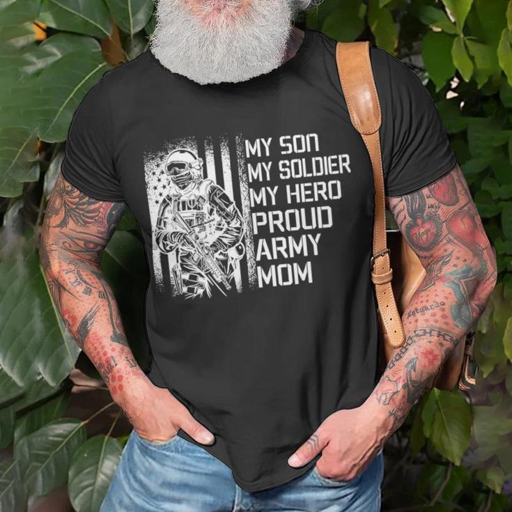 My Son My Soldier Hero Proud Army Mom 701 Shirt Unisex T-Shirt Gifts for Old Men