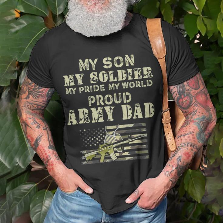 My Son My Soldier My Pride My World 695 Shirt Unisex T-Shirt Gifts for Old Men