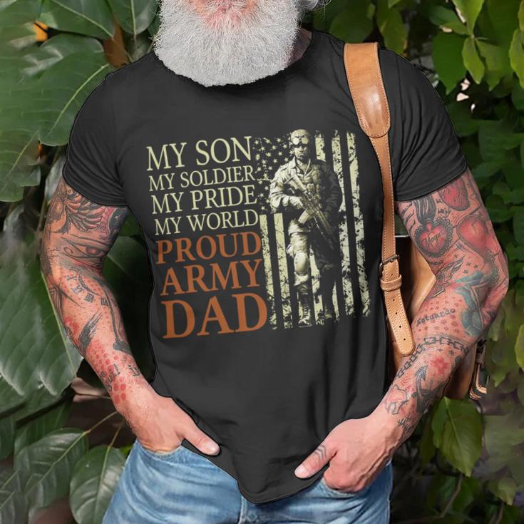 My Son My Soldier My Pride My World 696 Shirt Unisex T-Shirt Gifts for Old Men