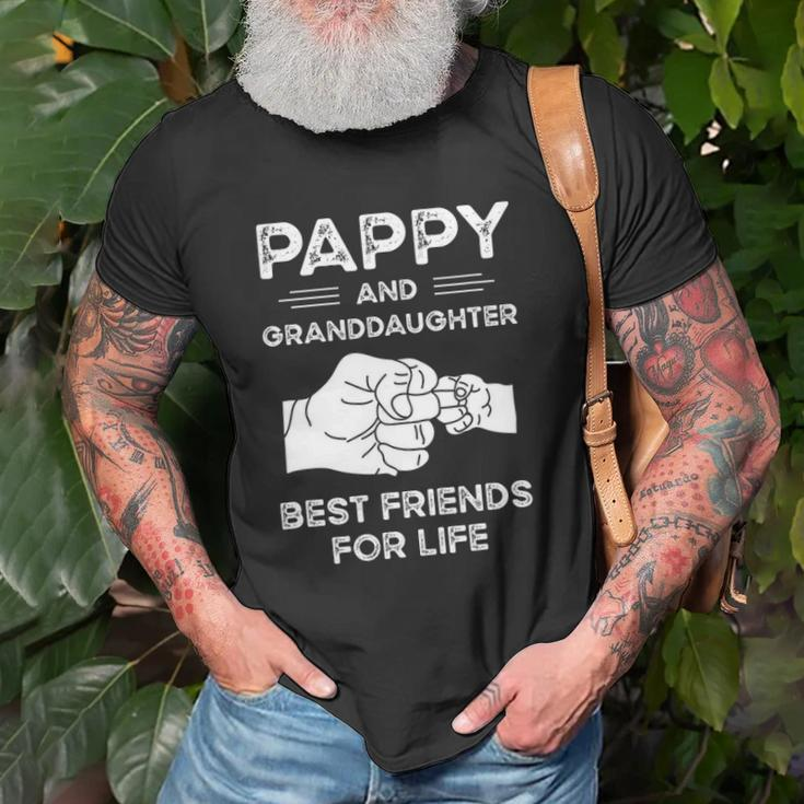 Pappy And Granddaughter Best Friends For Life Matching Unisex T-Shirt Gifts for Old Men