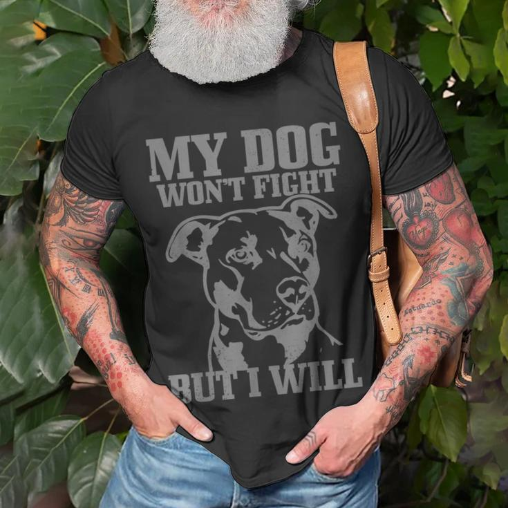 Pitbull Dog Pitbull Mom Pitbull Dad V2 T-shirt Gifts for Old Men