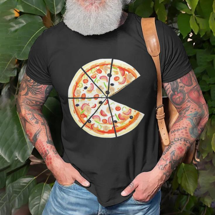 Pizza Pie And Slice Dad And Son Matching Pizza Father’S Day Unisex T-Shirt Gifts for Old Men