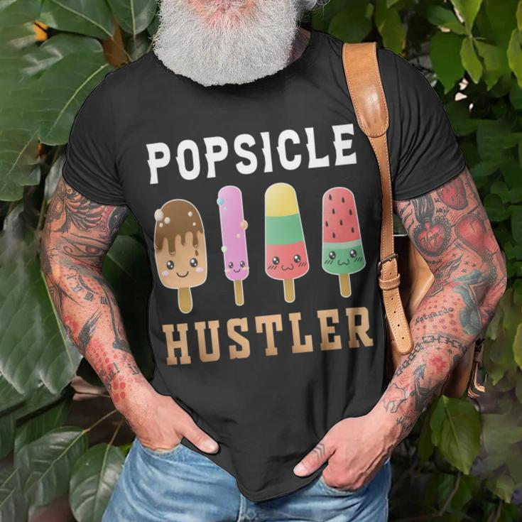 Popsicle Hustler Funny Popsicle Gift Popsicle Lover Unisex T-Shirt Gifts for Old Men
