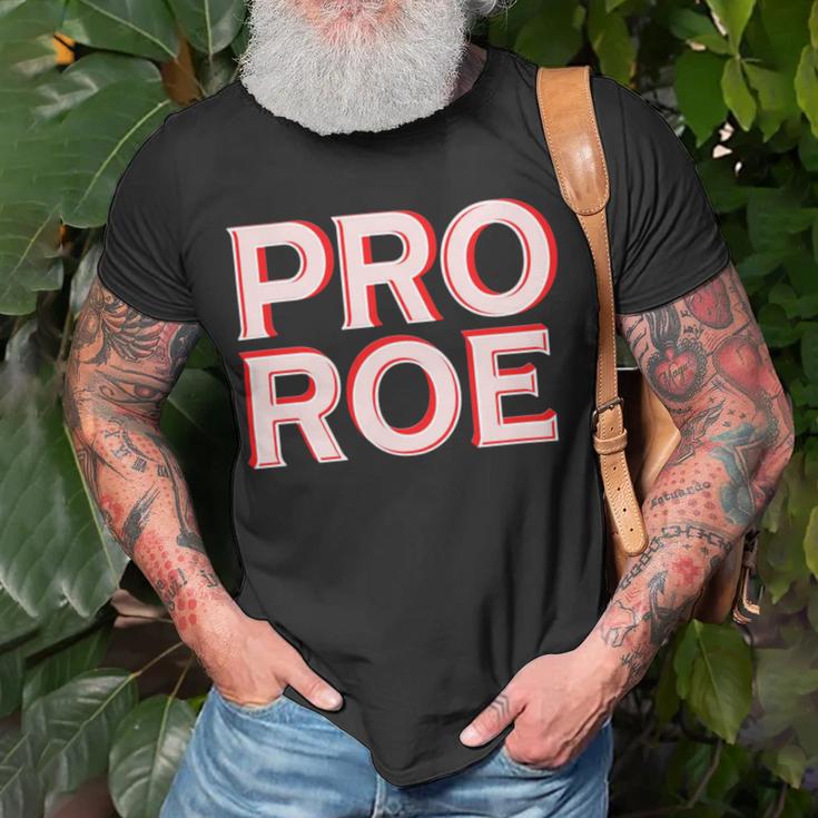 Pro Roe Unisex T-Shirt Gifts for Old Men