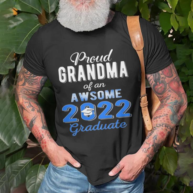 Proud Grandma Of 2022 Graduation Class 2022 Graduate Family Unisex T-Shirt Gifts for Old Men