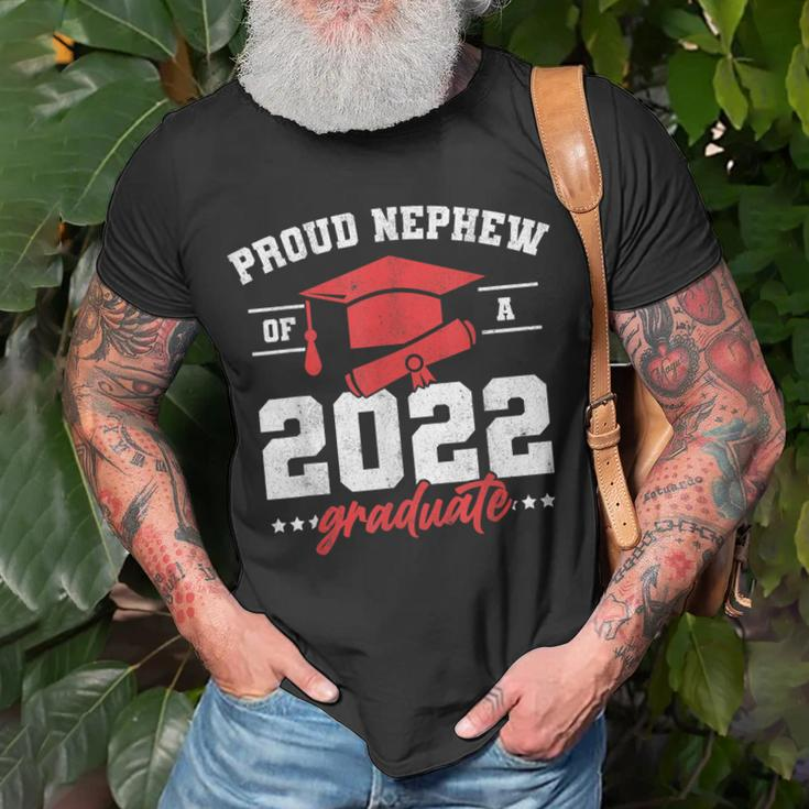 Proud Nephew Of A 2022 Graduate Senior Graduation Unisex T-Shirt Gifts for Old Men