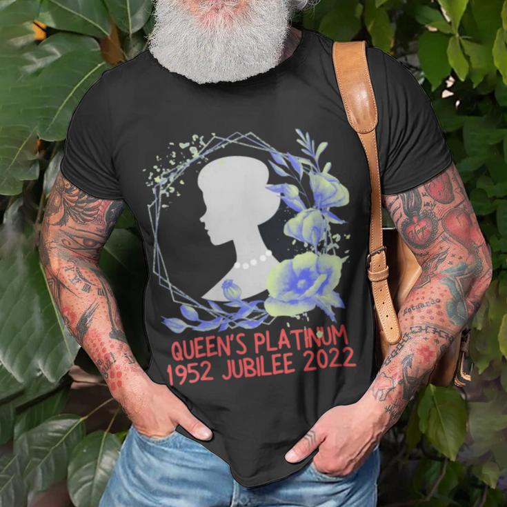 Queen Platinum Jubilee Unisex T-Shirt Gifts for Old Men