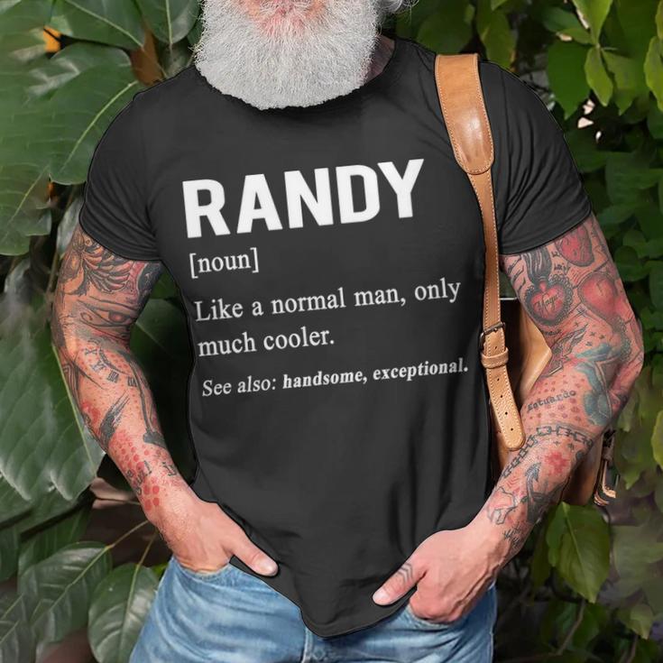 Randy Name Randy Definition T-Shirt - Seseable