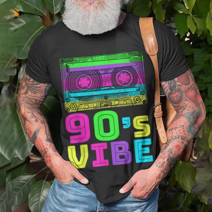 Retro Aesthetic Costume Party Outfit - 90S Vibe Unisex T-Shirt Gifts for Old Men