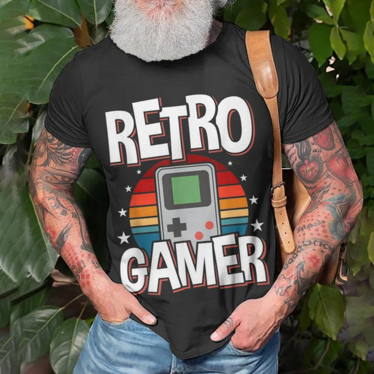 Retro Gaming Video Gamer Gaming Unisex T-Shirt Gifts for Old Men