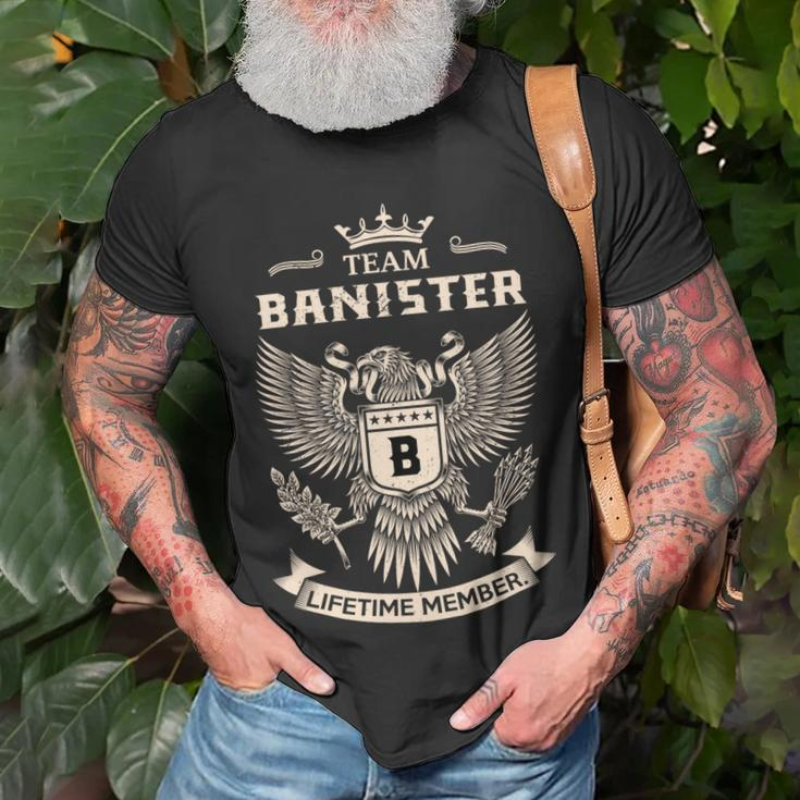 Team Banister Lifetime Member V7 Unisex T-Shirt Gifts for Old Men
