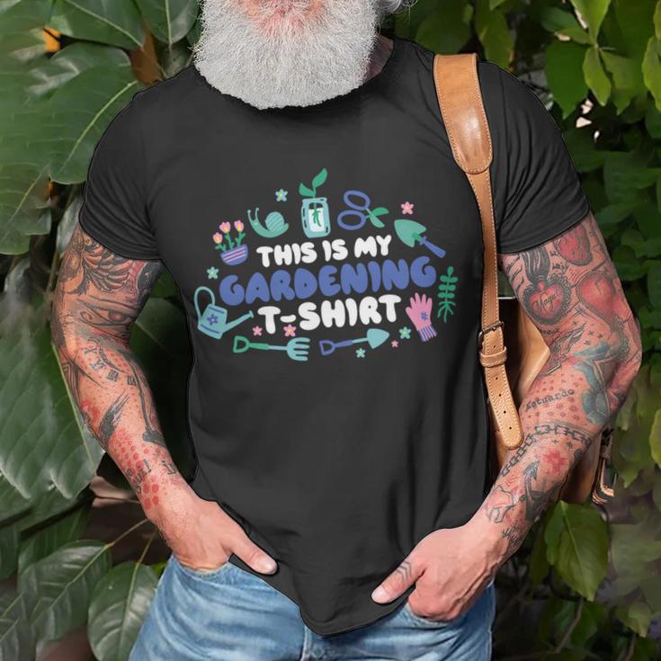 This Is My Gardening Garden Gangster 549 Shirt Unisex T-Shirt Gifts for Old Men