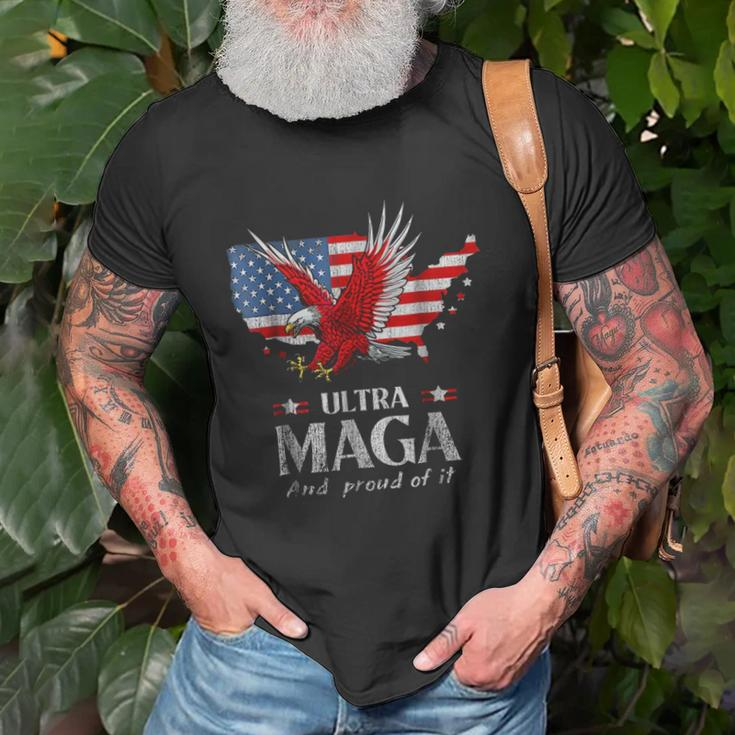 Ultra Maga And Proud Of It - The Great Maga King Trump Supporter Unisex T-Shirt Gifts for Old Men