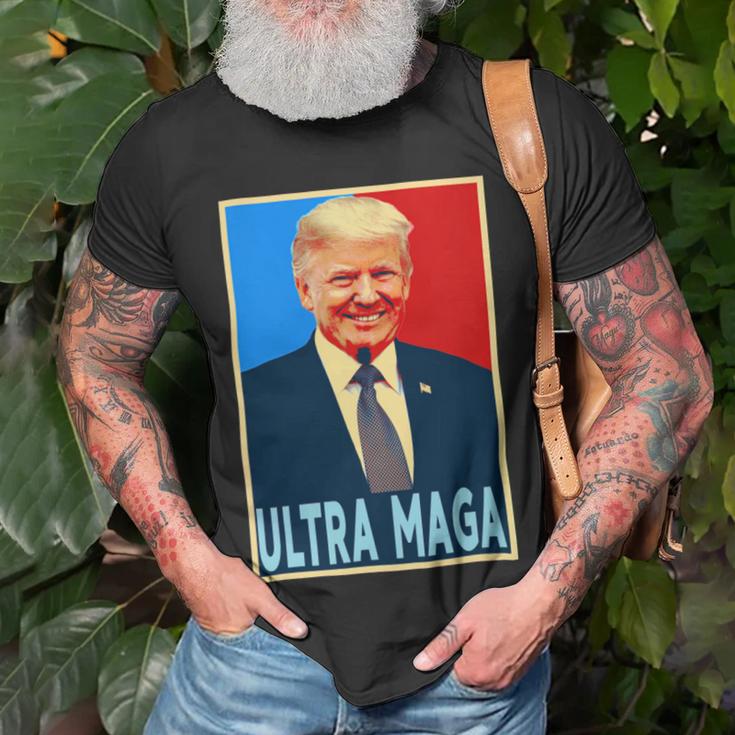 Ultra Maga President Donald Trump Gift Unisex T-Shirt Gifts for Old Men