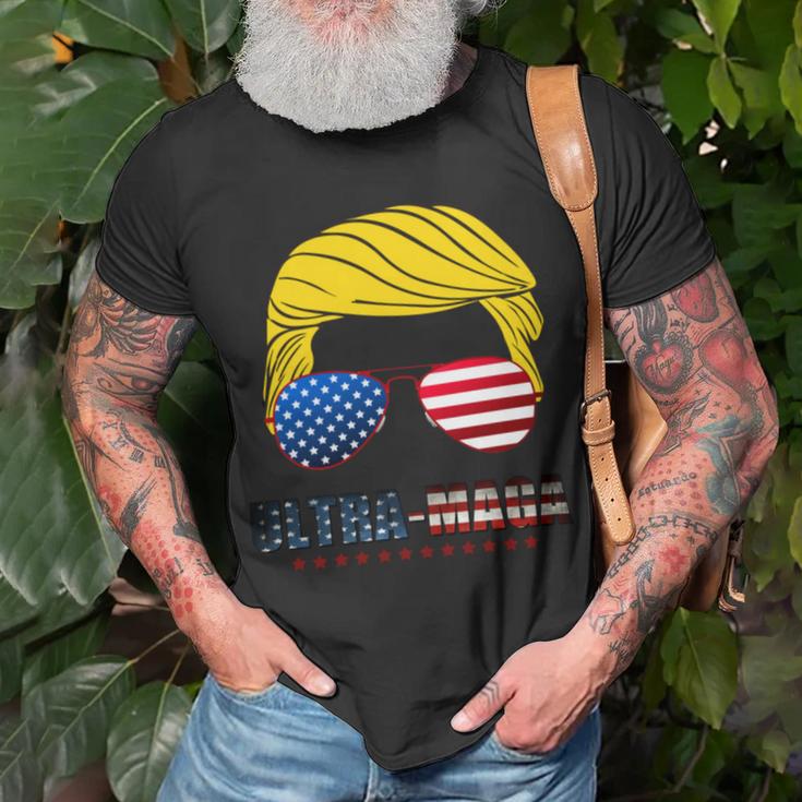 Ultra Maga Usa Maga Make America Great Again Unisex T-Shirt Gifts for Old Men