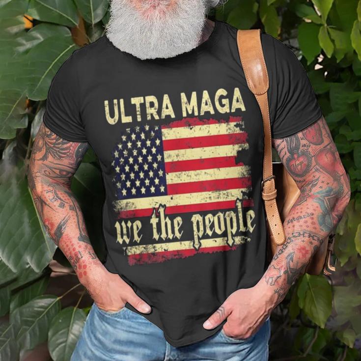 Ultra Maga We The People Vintage Unisex T-Shirt Gifts for Old Men