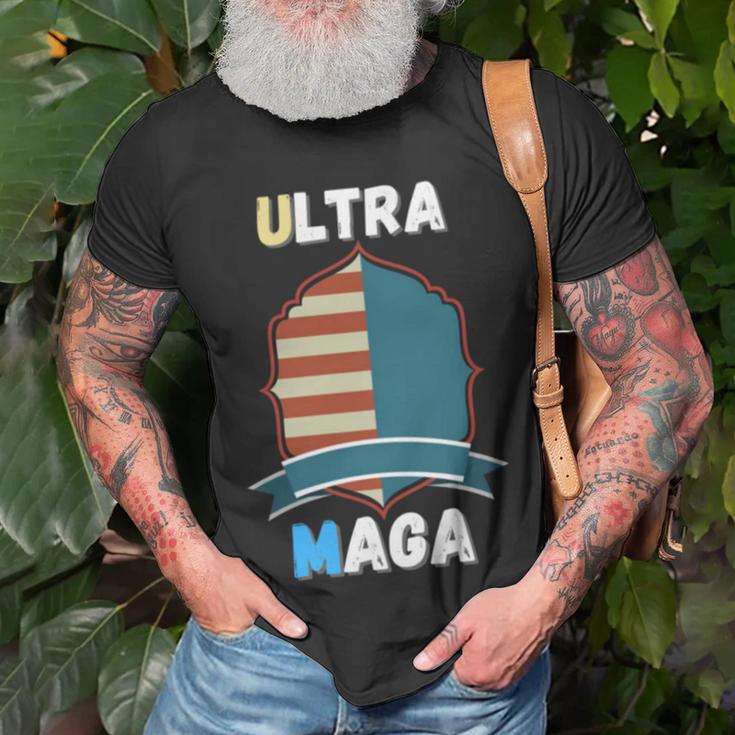 Ultra Mega Great Quote To Support Trump Unisex T-Shirt Gifts for Old Men