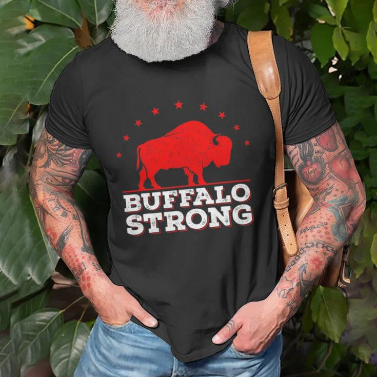 Vintage Pray For Buffalo - Buffalo Strong Unisex T-Shirt Gifts for Old Men