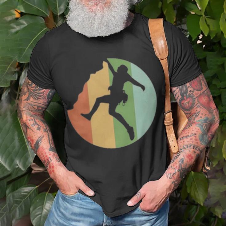 Vintage Retro Rock Climber 177 Shirt Unisex T-Shirt Gifts for Old Men