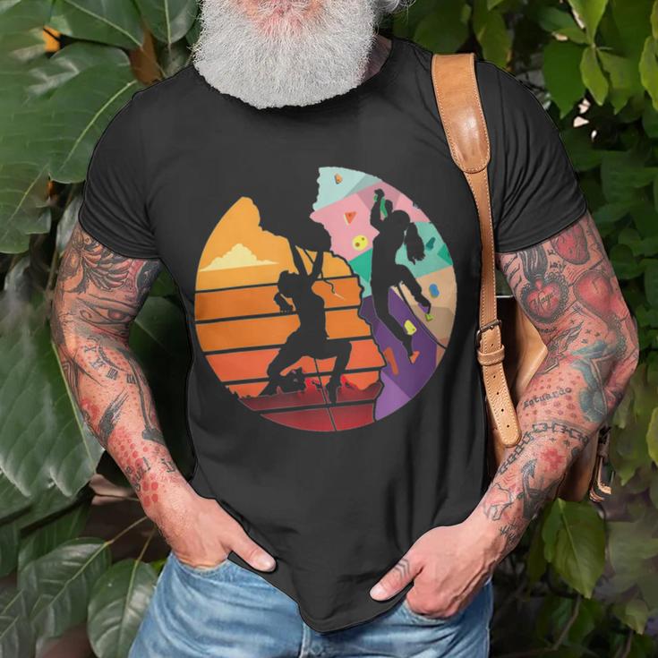 Vintage Retro Rock Climber 179 Shirt Unisex T-Shirt Gifts for Old Men