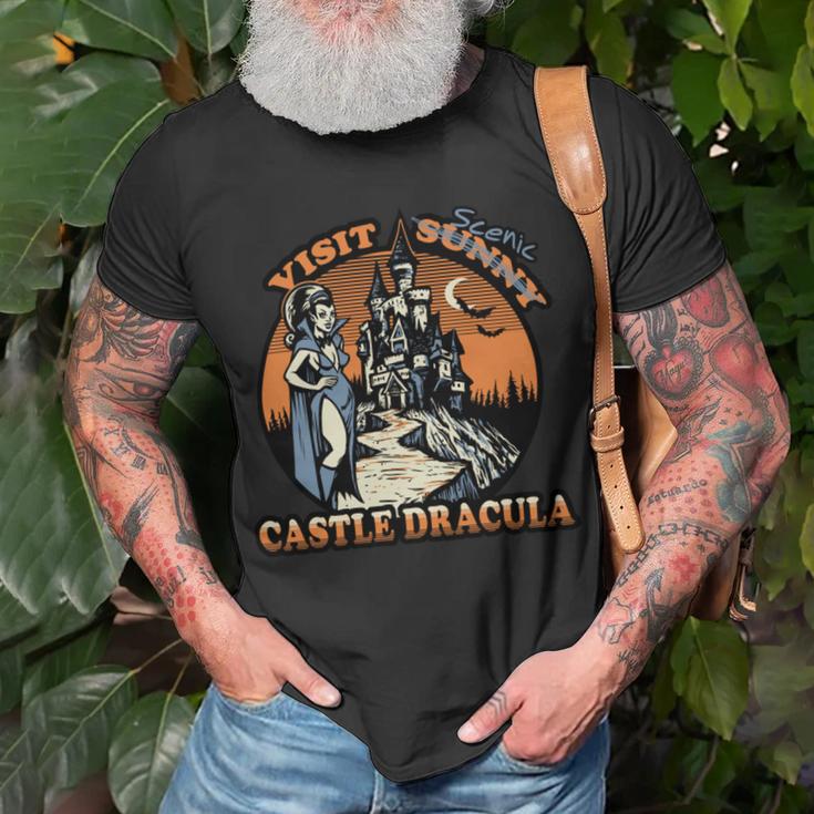 Visit Scenic Castle Dracula 220 Trending Shirt Unisex T-Shirt Gifts for Old Men