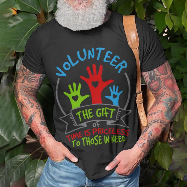 Volunteer - The Of Time Is Priceless 54 Trending Shirt Unisex T-Shirt Gifts for Old Men