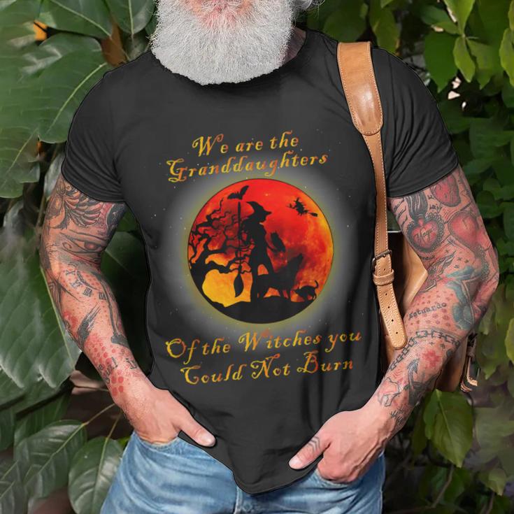 We Are The Granddaughters Of The Witches You Could Not Burn 212 Shirt Unisex T-Shirt Gifts for Old Men