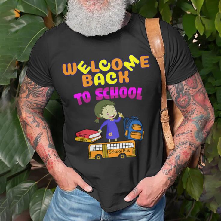 Welcome Back To School Teacher 480 Shirt Unisex T-Shirt Gifts for Old Men