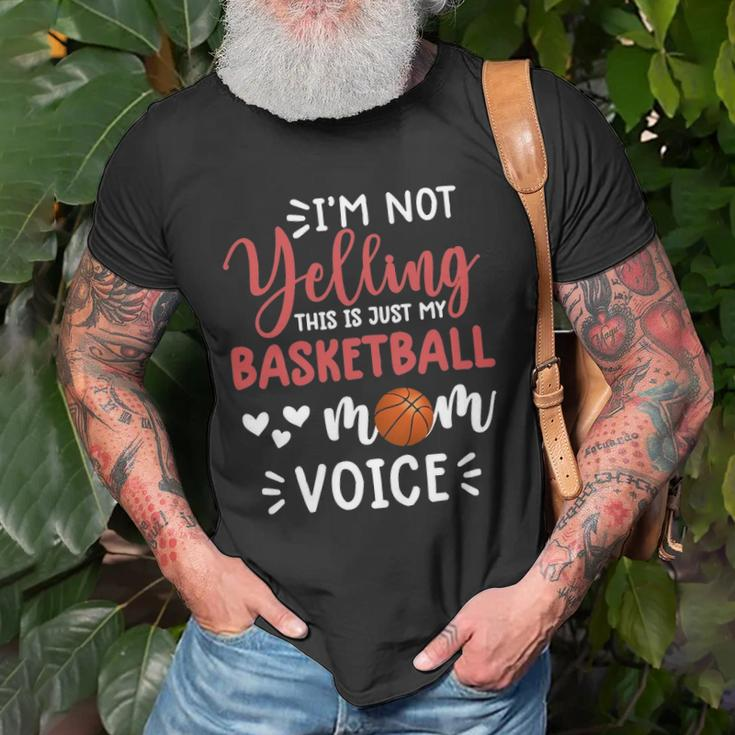 Womens Basketball Mom Tee Funny Basketball S For Women Unisex T-Shirt Gifts for Old Men