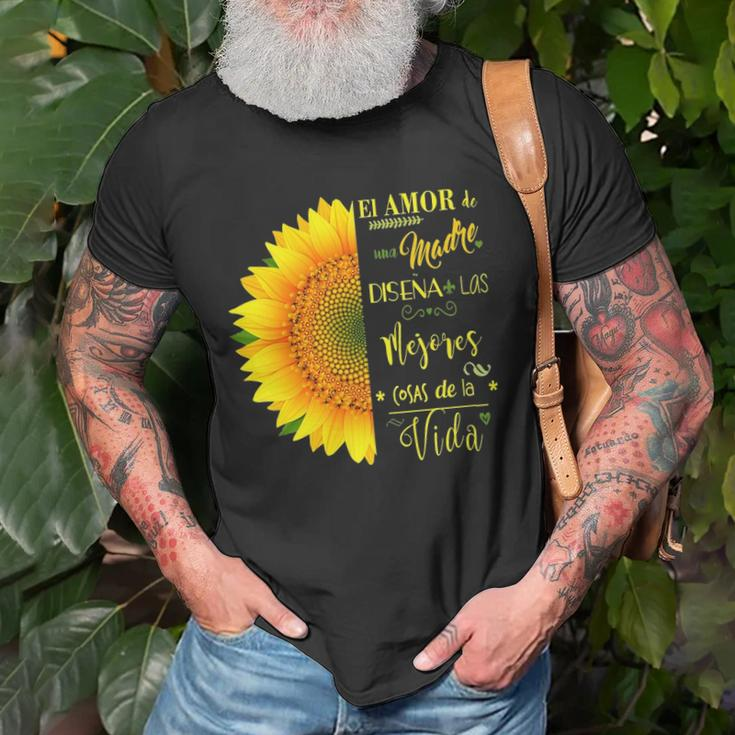 Womens Dia De La Madre El Amor De Madre Mensaje En Español Unisex T-Shirt Gifts for Old Men