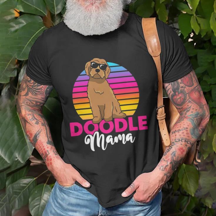Womens Doodle Mama Labradoodle Goldendoodle Unisex T-Shirt Gifts for Old Men