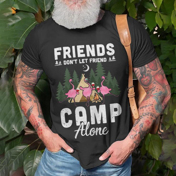 Friends Gifts, Camping Flamingo Shirts