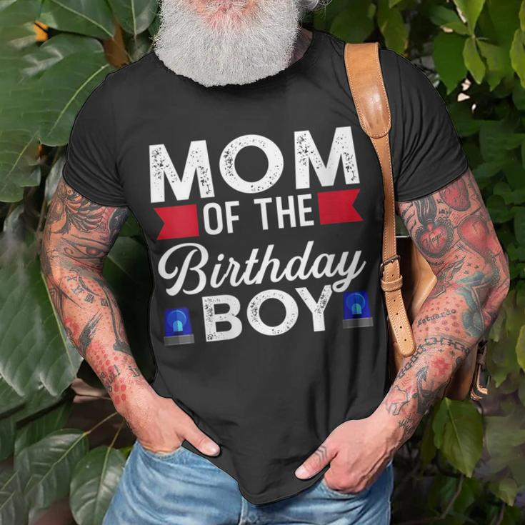Womens Mom Of The Birthday Boy Birthday Boy Unisex T-Shirt Gifts for Old Men