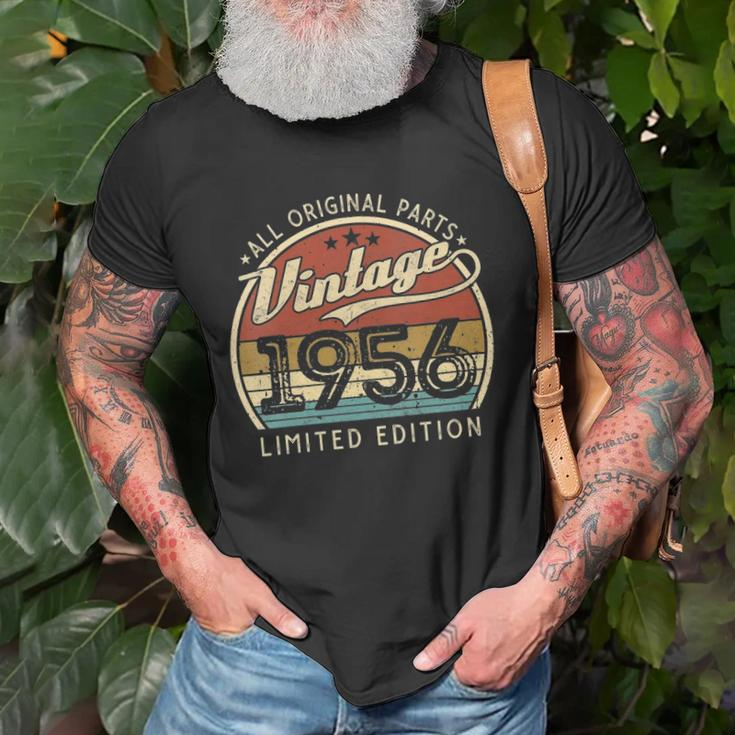 Womens Vintage 1956 Limited Edition 66 Years Old 66Th Birthday Unisex T-Shirt Gifts for Old Men
