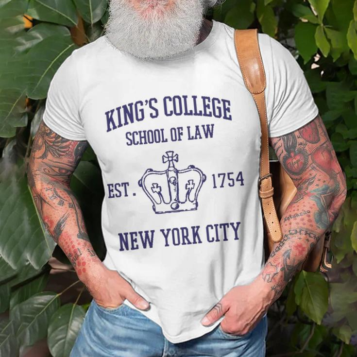 Alexander Hamilton Kings College School Of Law T-shirt Gifts for Old Men
