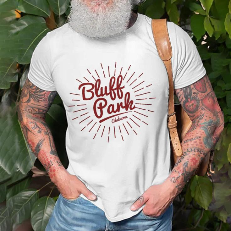 Bluff Park Al- Bluff Park Neighborhood Hoover Al Unisex T-Shirt Gifts for Old Men