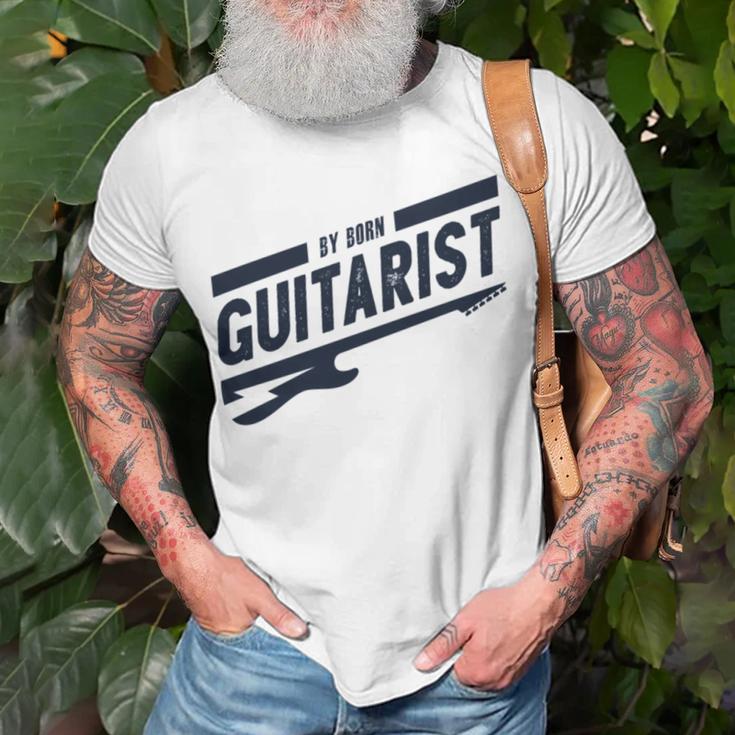 By Born Guitarist Unisex T-Shirt Gifts for Old Men