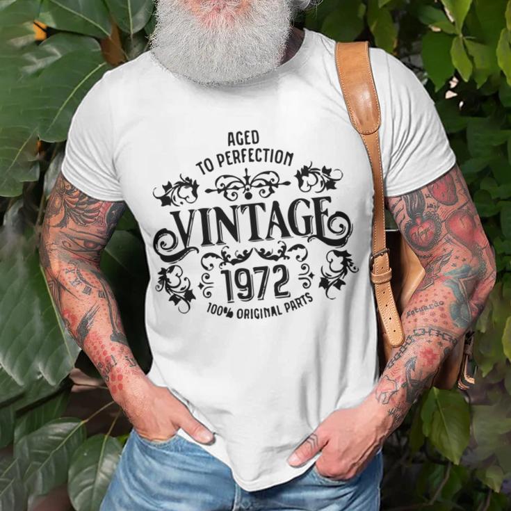 Copy Of 50Th Birthday Born 1972 Vintage Unisex T-Shirt Gifts for Old Men