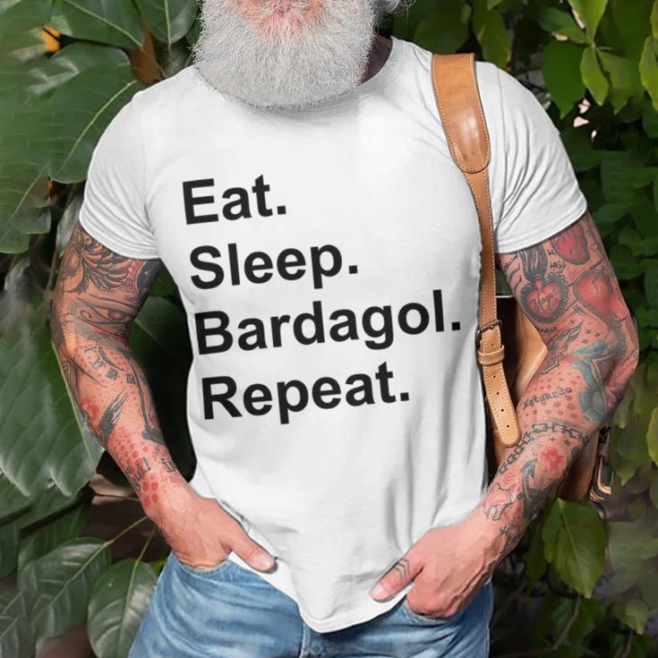 Eat Sleep Bardagol Repeat Unisex T-Shirt Gifts for Old Men