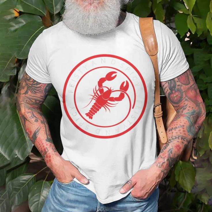 Feisty And Spicy Funny Unisex T-Shirt Gifts for Old Men