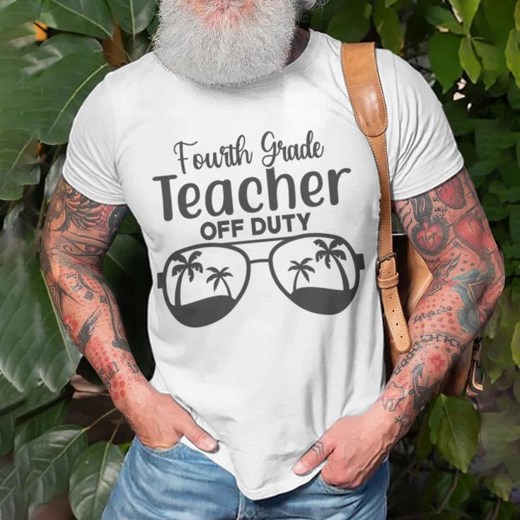 Fourth Grade Teacher V2 Unisex T-Shirt Gifts for Old Men