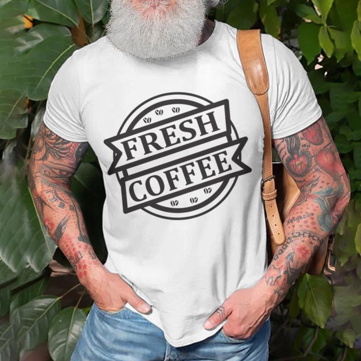 Fresh Coffee V2 Unisex T-Shirt Gifts for Old Men