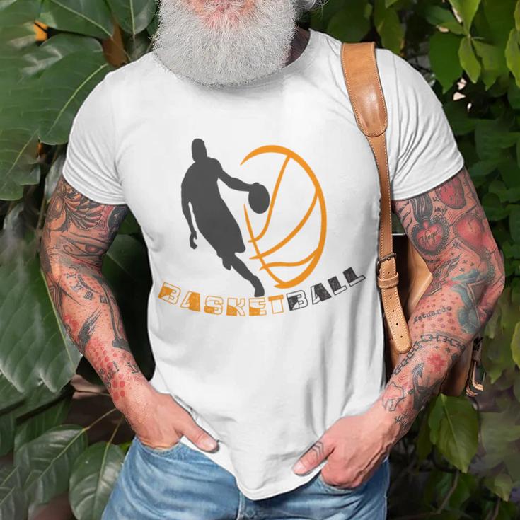 Funny Basketball Gift For Basketball Lovers Unisex T-Shirt Gifts for Old Men