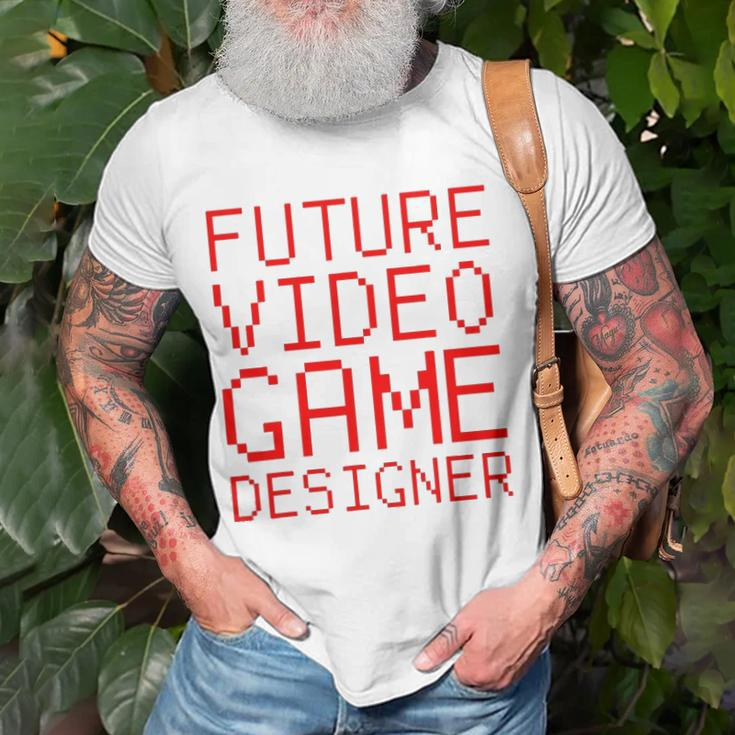 Future Video Game Designer Kids Unisex T-Shirt Gifts for Old Men