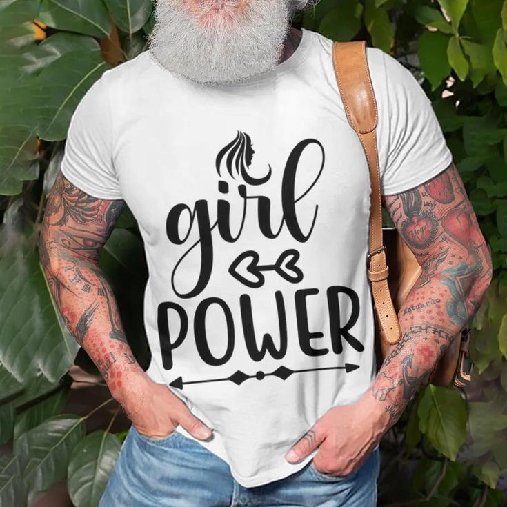 Girl Power Unisex T-Shirt Gifts for Old Men