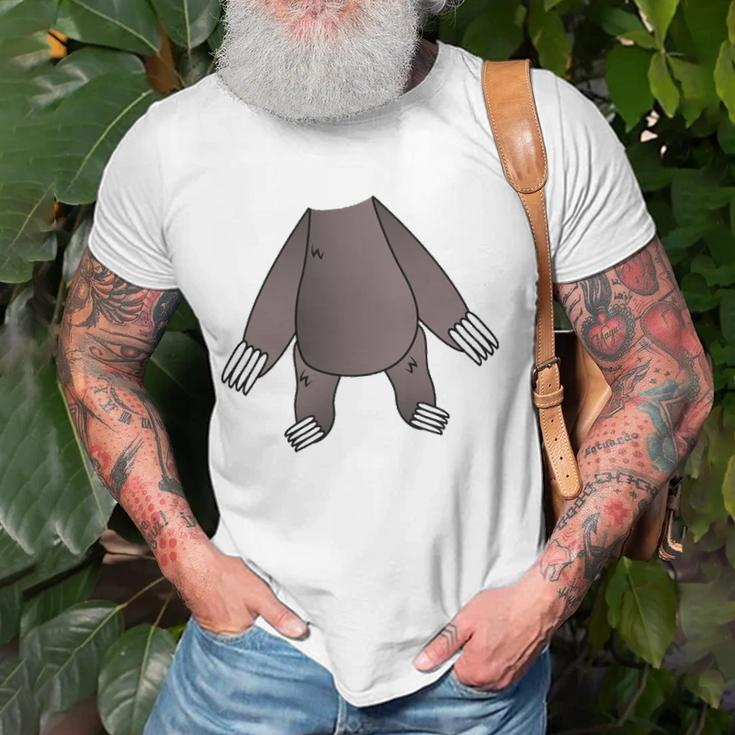 Halloween Sloth Head Cute Lazy Animal Fans Gift Unisex T-Shirt Gifts for Old Men