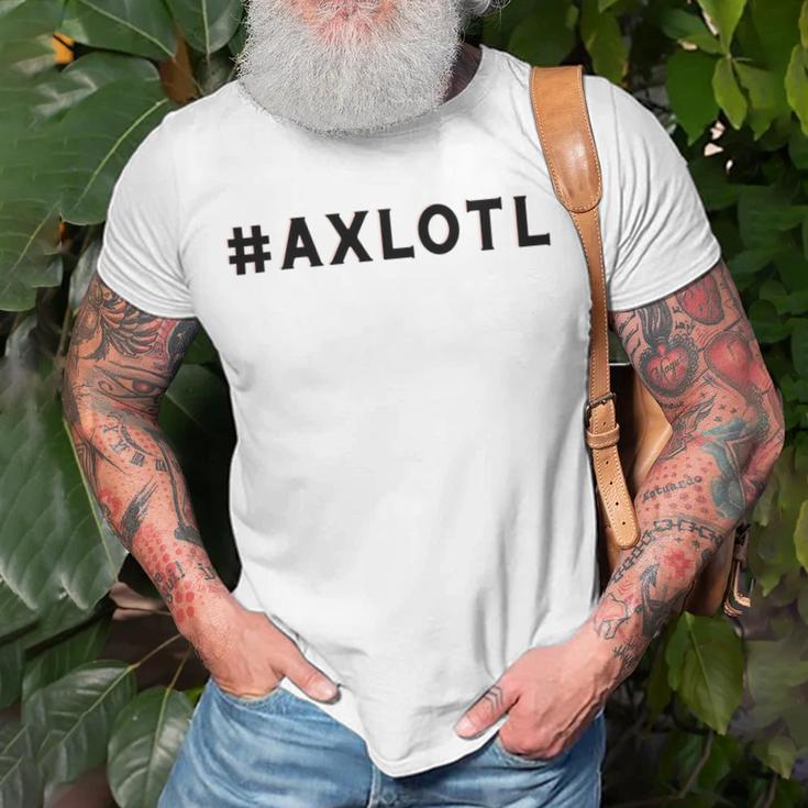 I Axlotl Questions Cute Axlotl V4 Unisex T-Shirt Gifts for Old Men