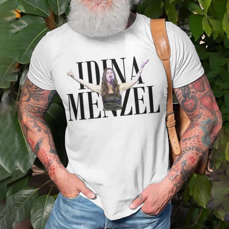 Idina Menzel Unisex T-Shirt Gifts for Old Men